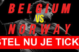 Bestel nu je tickets voor België - Noorwegen
