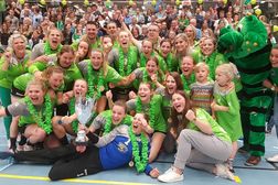 Achilles Bocholt wint eerste titel bij de dames