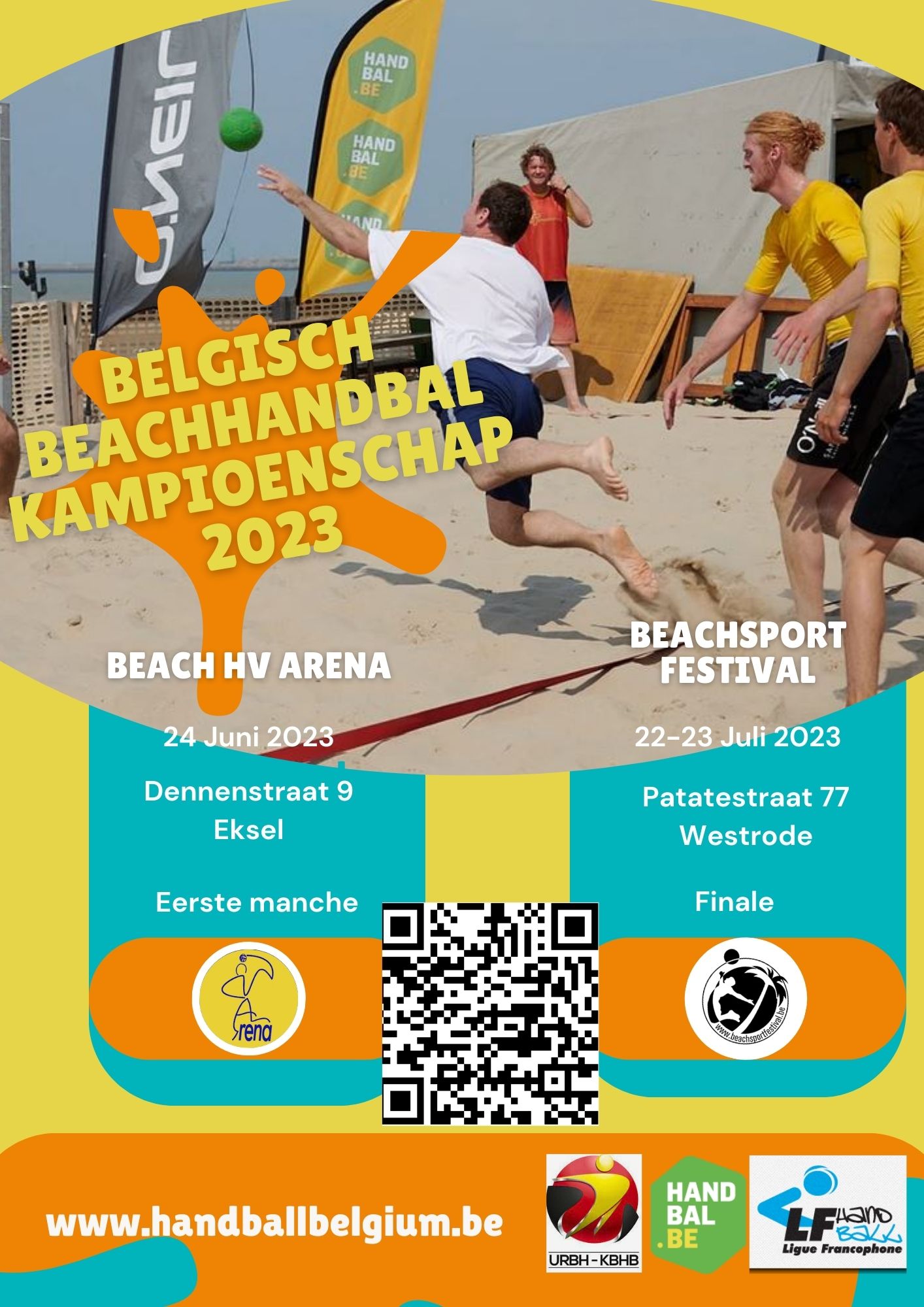 Flyer beach zomer 2023